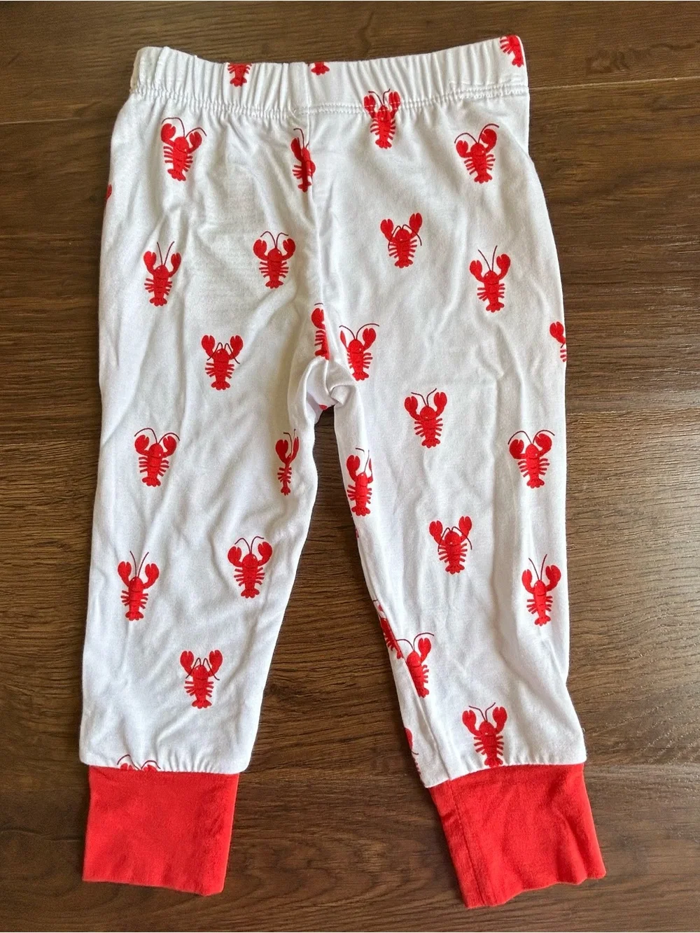 Angel Dear Lobster Loungewear Pajama Set 6-12m